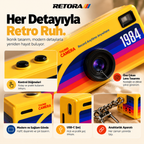RETORA 1984 Mini Anahtarlık Kamera