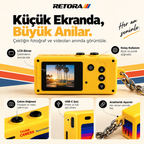 RETORA 1984 Mini Anahtarlık Kamera